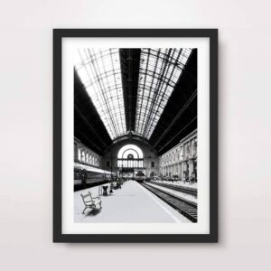 Karachi Main Station B&W Canon S21